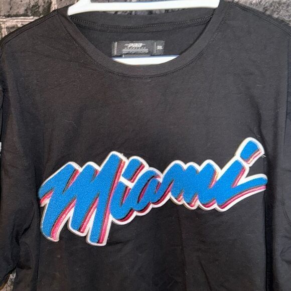 Pro Standard Miami Heat Vice / Dwayne Wade Shirt Jersey - Picture 2 of 6